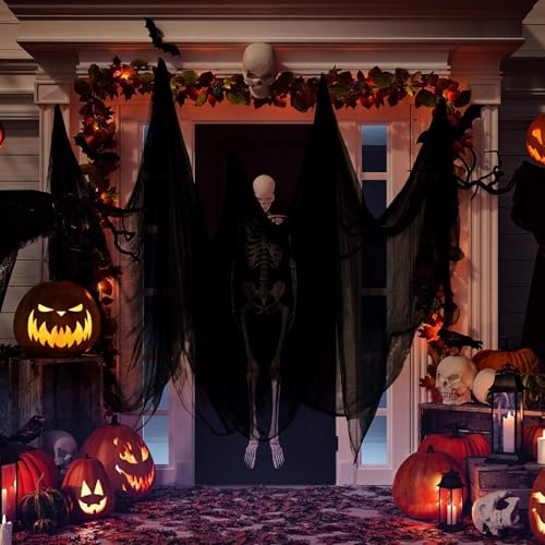 Halloween Black Cheesecloth for Crafting - 39.37 x 393.7 Inch, Variation of THIS listing