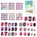 Kids Halloween Press-On Nails with Pre-Glue - Quirky Magic House Variation