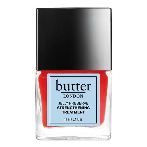butter LONDON Nail Strengthener - Nourishing Pink Translucent Finish for Damaged Nails | Revitalize & Rejuvenate Nail Beds
