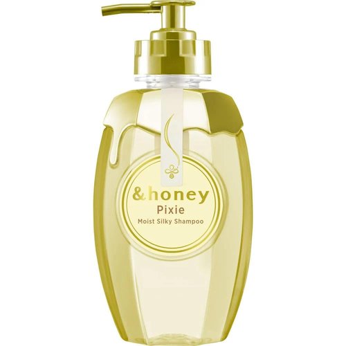 & honey Pixie Moist Silky Shampoo 1.0 440ml Deep Hydration - Ideal for Fine,Tangled hair.
