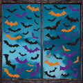 Halloween Window Clings 112 Pcs Double Sided Bat Stickers for Home Office Classroom Decor