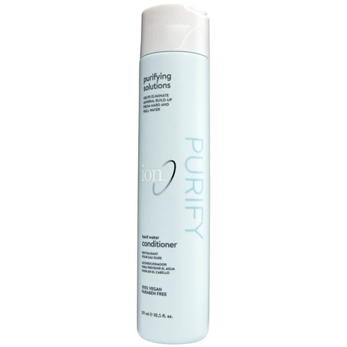 Ion Hard Water Conditioner - Lightweight Formula Prevents Buildup & Adds Shine | Vegan-Friendly