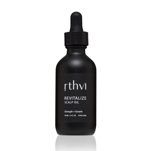Rthvi Revitalize Scalp Oil – Nourishing herbal oil with Rosemary, Amla, Nettle, Peppermint, Bhringraj, Argan & Castor Oil for Stronger, Healthier-Looking Hair – 2oz