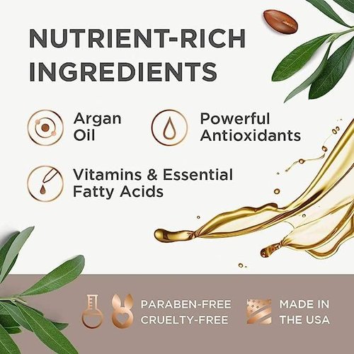 Argan Magic Restorative Hair Mask - Protein-Rich Conditioning Treatment for Hydrated, Restored Hair | Paraben-Free, 12 oz