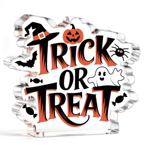 Halloween Indoor Ghost Table Sign Decor - Kitchen & Holiday Decor
