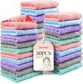 Reusable Makeup Remover Cloths 7x7 Inch Set for Face & Travel