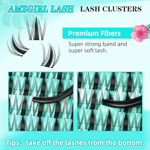 Autumn Leaves 168pcs C Curl Manga Anime Lash Clusters 10-18mm - Light & Soft, Reusable