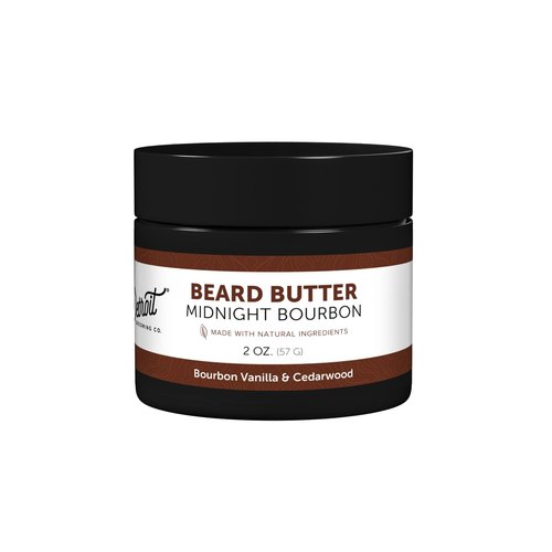 Detroit Grooming Co. Beard Butter for Men | Limited Edition | Softens, Hydrates & Nourishes with Safflower Oil & Shea Butter | Midnight Bourbon Scent, 2oz