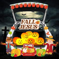 Halloween Trunk or Treat Car Decorations Kit - Fall of Jesus Pumpkin Variation