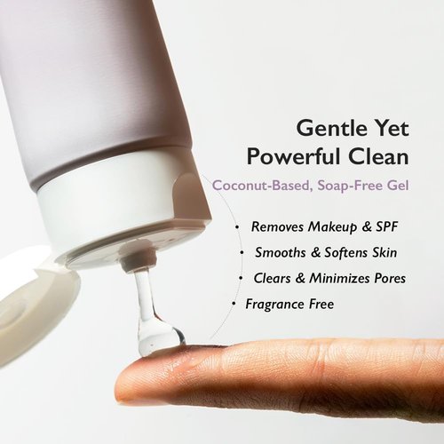 HARUHARU Wonder Black Rice Moisture Cleansing Gel - Gentle Daily Cleanser for Sensitive Skin | 3.4 fl. oz.