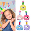 Cartoon Crazy Hair Day Accessories for Girls - Fun Hair Clips Set