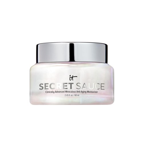 IT Cosmetics Secret Sauce Anti-Aging Face Moisturizer - Hydrating & Plumping Cream for Fine Lines & Wrinkles - 2 fl. oz