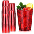 Red Disposable Plastic Party Cups 10oz - Pack of 100