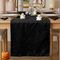 Larponder Black Halloween Table Runner - Jacquard Rectangle 13 x 72 Inches Variation of THIS listing