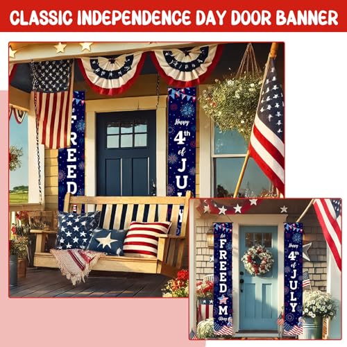 Preboun 12 Pairs Seasonal Door Banner Decorations Set for Fall & Thanksgiving - Variation of THIS listing