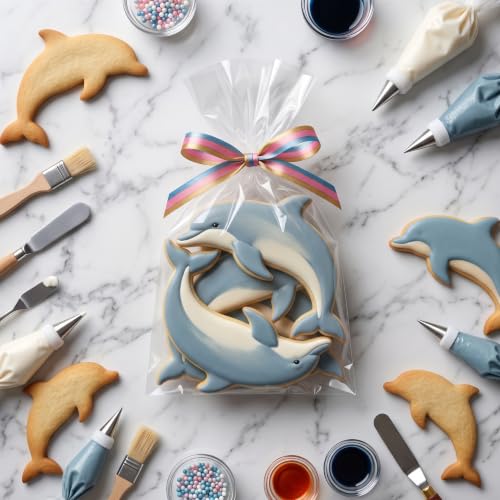 Dolphin Silicone Mold for Cake Decorating and Chocolates - Set of 2