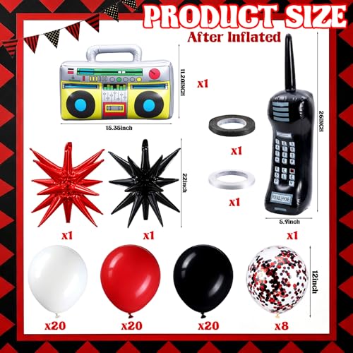 Inflatable Boom Box and Mobile Phone Party Decorations - Halloween Celebration Supplies