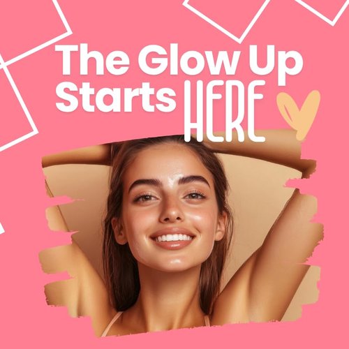 Bestie Skin Club Glow Up Hydrating Serum, Natural Certified, Floral Scent