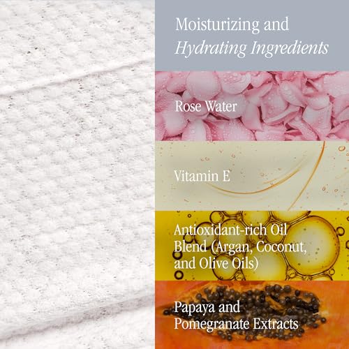 Facial Cleansing Makeup Remover Wipes - Gentle Exfoliation & Hydration