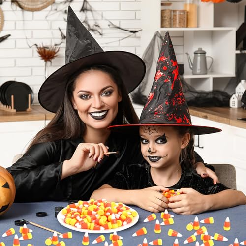 80Pcs Halloween Resin Candy Corn Ornaments - Festive DIY Decorations