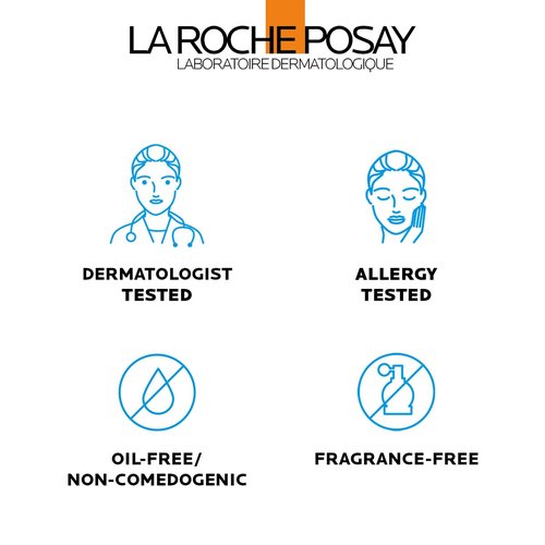 La Roche-Posay Anthelios Melt-In Milk Sunscreen SPF 60 - Lightweight, Oil-Free Formula for Body & Face