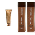 Brazilian Blowout Daily Smoothing Serum 8 Fl Oz | Anti-Frizz Shampoo & Conditioner Duo