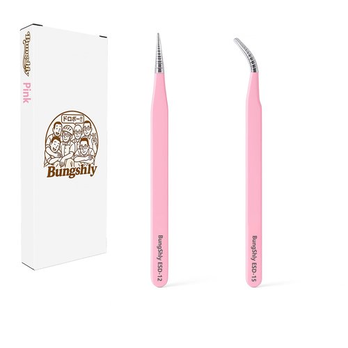 Pink Tweezers Set – Precision Rhinestone, Nail Sticker & Charm Tweezers for Nail Art, DIY Nail Art Tools for Stickers, Decals, Ideal for Gel Nails, Flower, Heart, and Fruit Designs