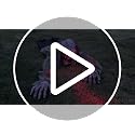 Halloween Creepy Crawling Ghost Yard Decoration with Glowing Eyes and Sound - 43 Inch