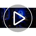 Skull Neon Sign LED Wall Decor - Blue Neon Lights for Party & Room