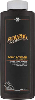 Suavecito Body Powder - Aloe Vera Formula for Long-Lasting Comfort & Protection | 6 oz. Original Scent