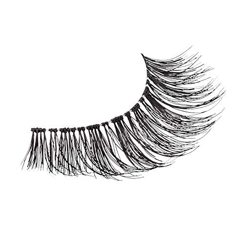Wispy Natural Hair False Eyelashes 5 Pairs Pack for Contact Lens Wearers
