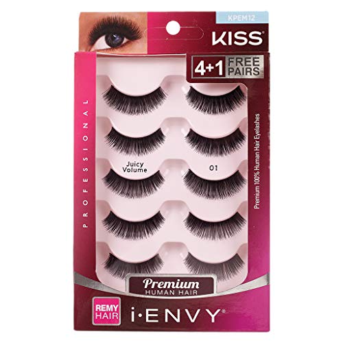 False Eyelashes Value Pack - 2 Pairs, Reusable & Natural Look