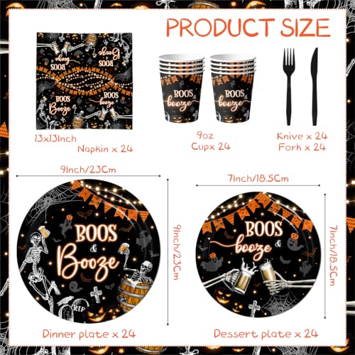 144 Pack Halloween Party Supplies Set for Spooky Decorations & Themed Gatherings