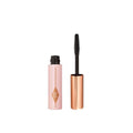 Charlotte Tilbury Pillow Talk Push Up Lashes Mascara - 24HR Lengthening & Volume - Smudge-Proof Super Black Travel Size