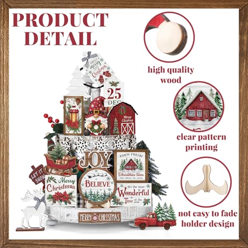 Vercraft Fall Halloween Christmas Tiered Tray Decor Set - Wonderful