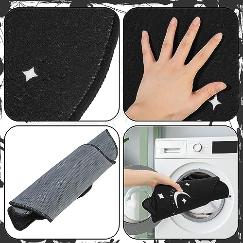Halloween Bat Rug Set - Gothic Bathroom Mat 16 x 32 Inches, Non-Slip Indoor Outdoor Decor