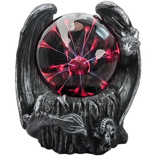 Mini Touch-Activated Plasma Ball Lamp - LED Lightning Globe for Parties & Decor