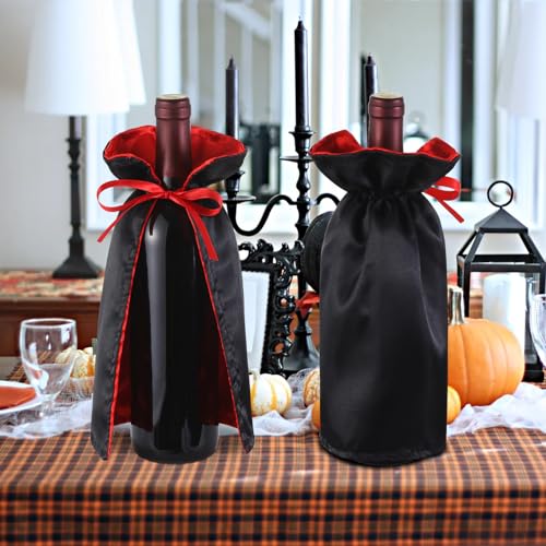 2PCS Dracula Vampire Wine Holder Halloween Party Decoration & Gift
