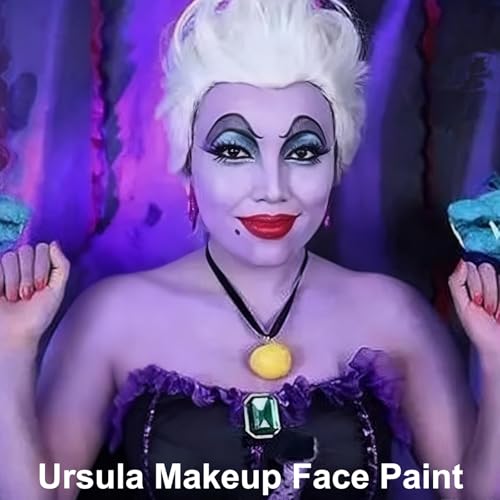 Purple Face Body Paint - 30g Water-Based Washable Full Body Makeup - Light Purple Variation