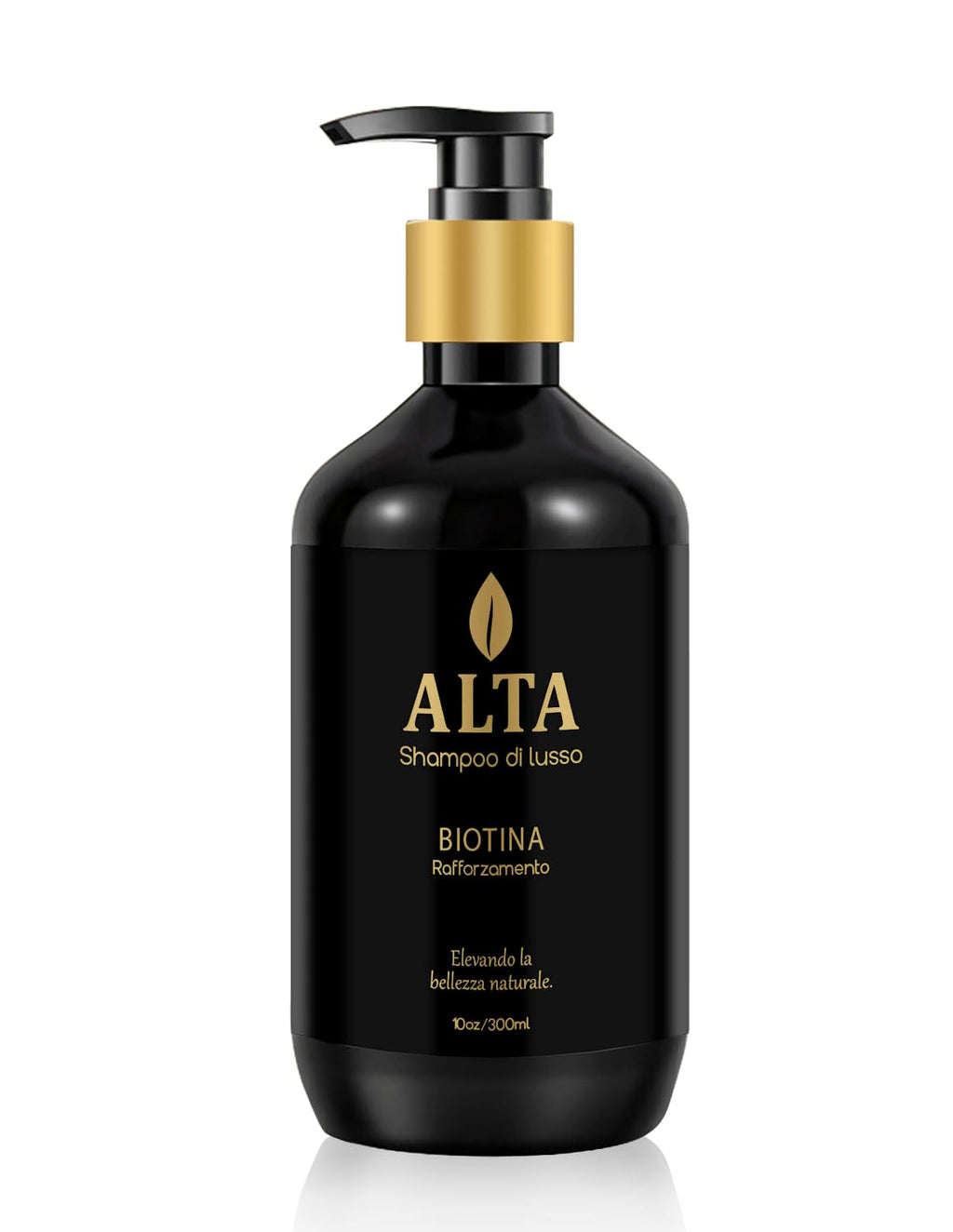 All Goods Alta Biotin + Caffeine Shampoo - 10oz DHT Blocker for Hair Loss & Thinning, Thickening & Volumizing Formula