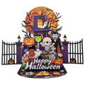 Pop Up Halloween Greeting Card with Envelope for Kids & Adults - 3D Haunted Scene