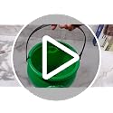 Green Cauldron Pot of Gold Set - 2 Pcs St. Patrick's Day Decorations
