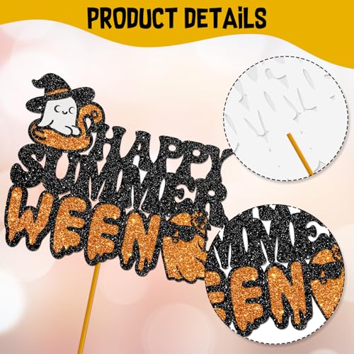 Summerween Cake Topper Halloween in Summer Party Decorations
