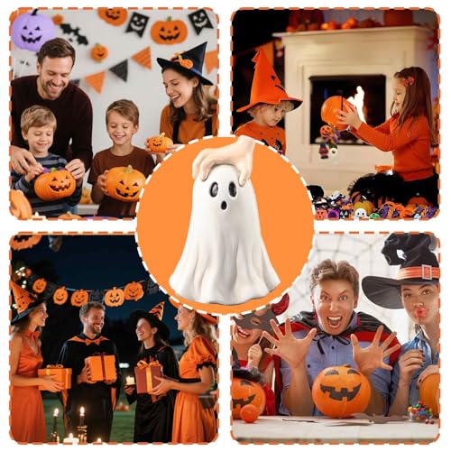 Halloween Decorations Indoor Ghost Decor - Hand Ghost Figurine for Spooky Festive Atmosphere