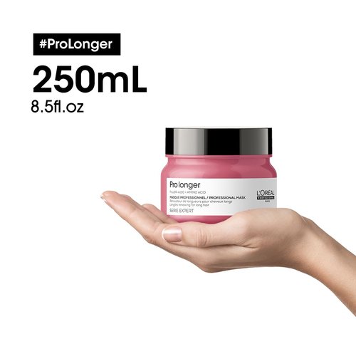 L'Oréal Professionnel Paris Pro Longer Mask - Reduces Breakage & Split Ends for Fine Hair | Adds Softness & Shine