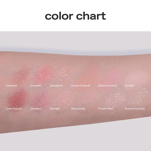Glow Anime Eyeshadow Palette - 12-Color High-Pigment Multi-Finish | Blendable Matte, Shimmer, Metallic | 0.33 oz