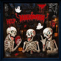 Halloween Window Clings Skeleton Blood Ghost Spider Decorations - Halloween-1