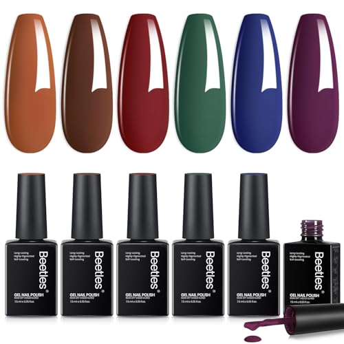 Beetles Fall Gel Polish Set Twilight Grove Whisper - Creme Variation