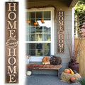 47 Inch Rustic Wooden Home Sweet Home Sign for Front Door & Porch Decoration - Brown Variation