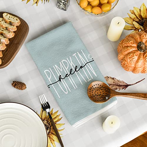Seasonal Kitchen Table Decor Set - Dish Towels & Table Runner for Indoor Outdoor Use